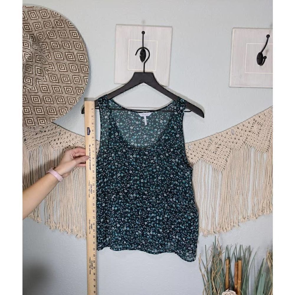 Kina Floral Ruffle Tank Top - Picture 3 of 16